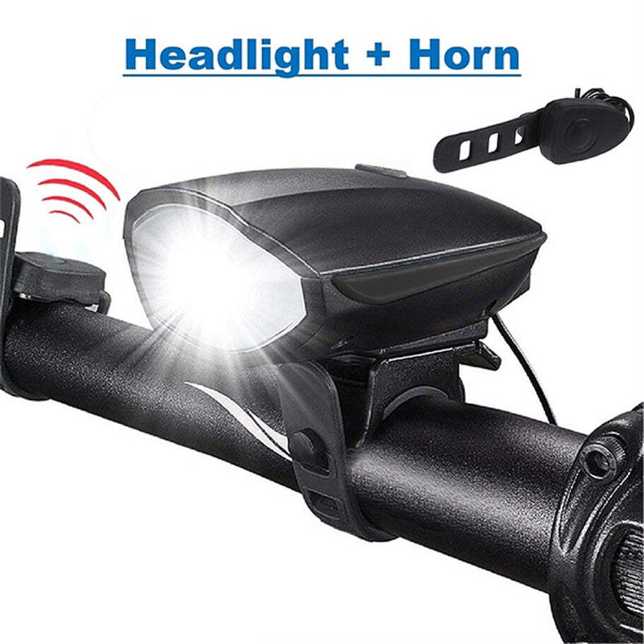 Bicycle Horn with LED Light Work On Battery (1718)