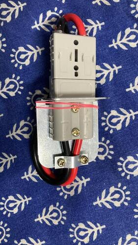 E Rickshaw charging socket