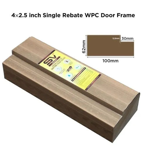 4x 2.5 Inch WPC Door Frame