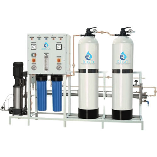 Commercial Reverse Osmosis Plant - Stainless Steel, Semi Automatic Electric Drive from Ground Water Source | Efficient Water Purification Solution