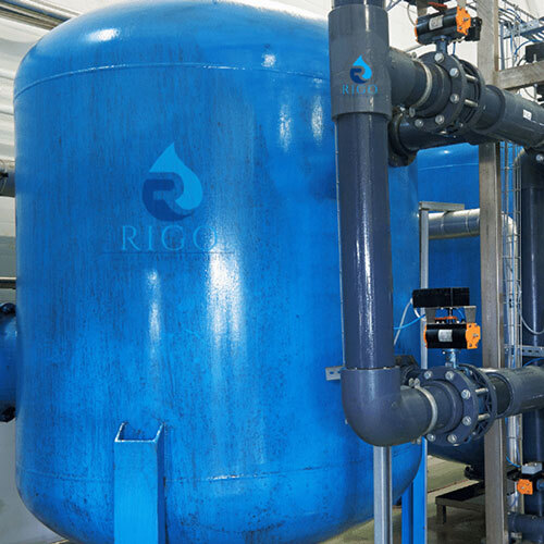 Semi Automatic Industrial Water Softening Plant