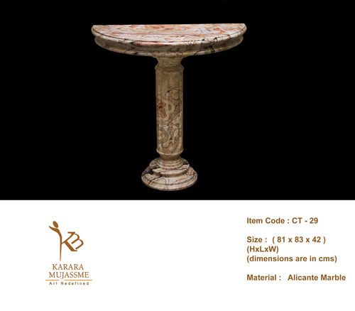 Marble Console Table - Ct-29