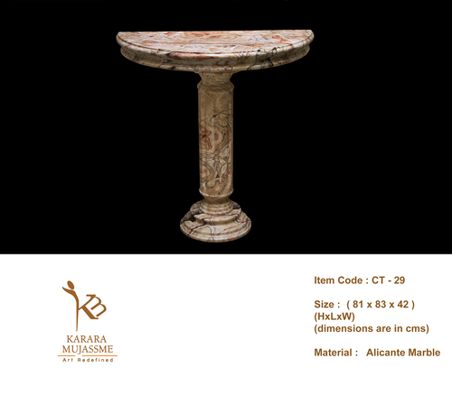 Marble Console Table - CT-29