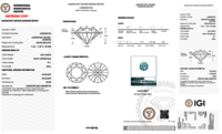 Round 6.06ct INTENSEBLUE VS1 CVD Certified Lab Grown Diamond 560225104 EC6977