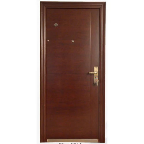 SD9518 Brown Mild Steel Security Door