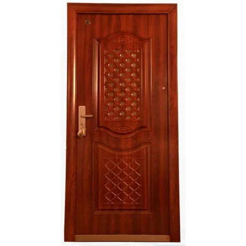 DD9511 A Brown Mild Steel Safety Door