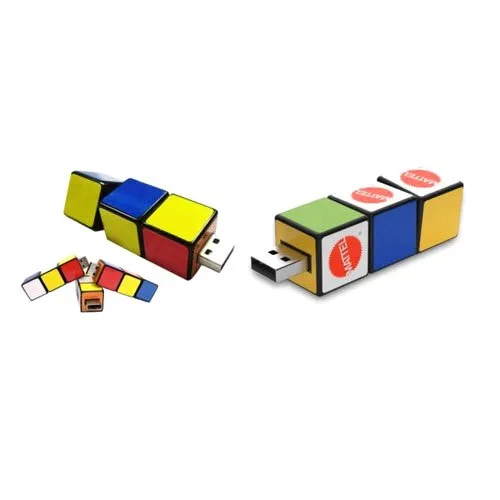 Rubik Cube Twist Pen Drive