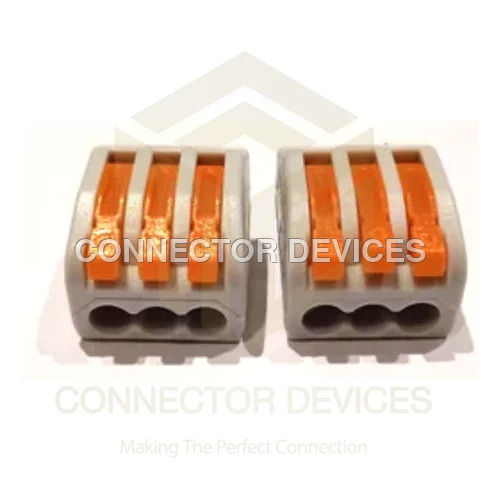 PCT WIRE CONNECTOR 03GO 3 WAY