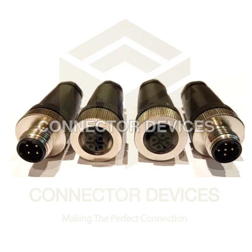 M12 Sensor Connectors D Coded Application: Industrial