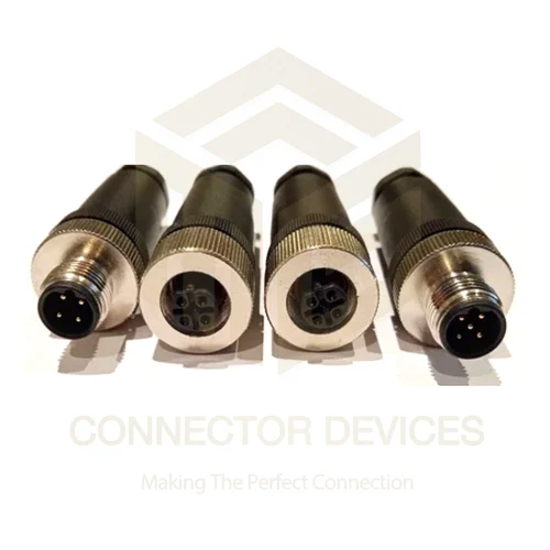 M12 SENSOR CONNECTORS B CODED Electrical Connectors