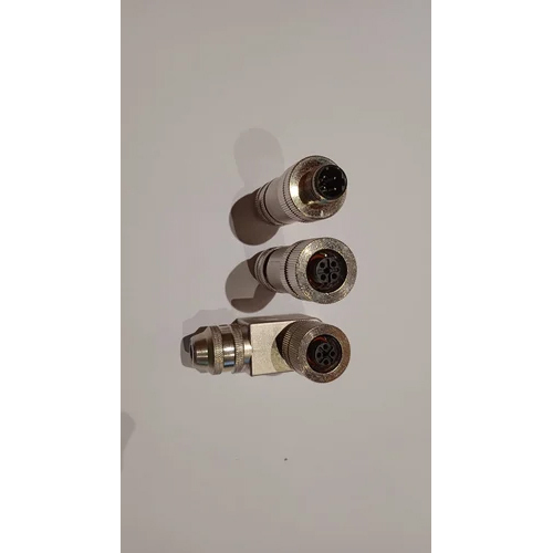 M12 Sensor Connectors D Coded Full Metal Electrical Connectors