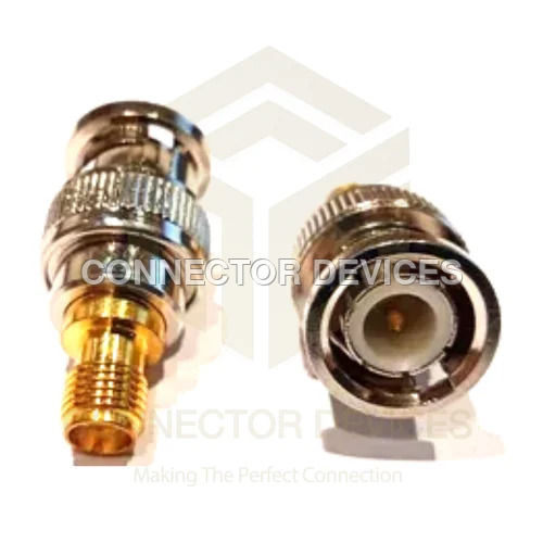 Rf Connectors Adaptors Bnc Male To Sma Female Application: Industrial