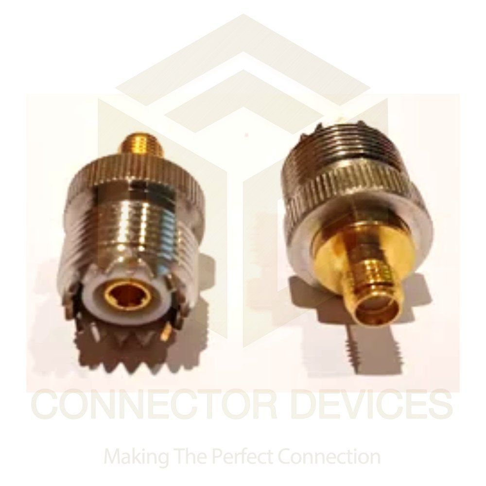 Rf Connector Adaptor Sma Female To Uhf Female Application: Industrial