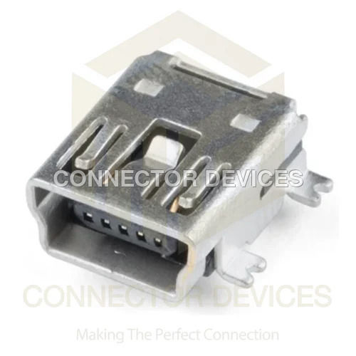 Mini Usb Female Connector Right Angle Application: Industrial