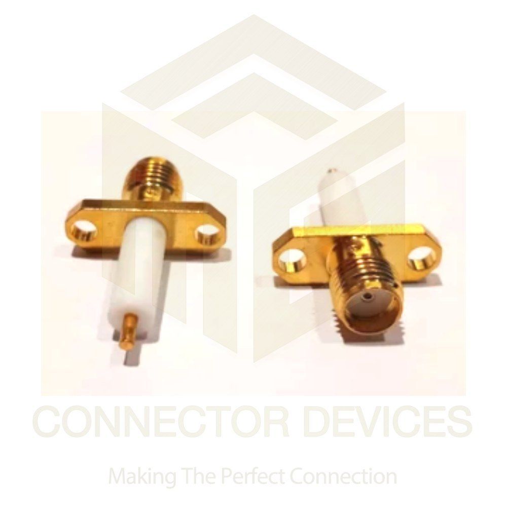 Sma Female 2 Hole Connector Extended Tef Lon 12Mm Application: Industrial