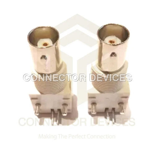 Bnc Female Right Angle Pcb Mount Connector