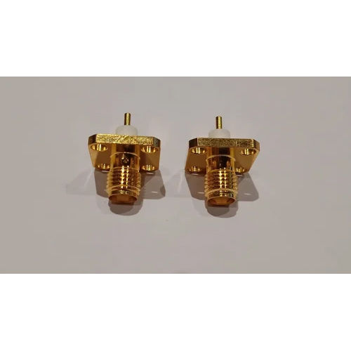 Sma Female 4 Hole Connector EXTENDED TEF LON 5MM