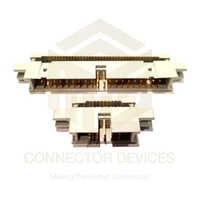 Shrouder Header Box Header Idc Socket - Thermoplastic Ul94v-0, Copper Alloy, 10 To 64 Pins, Grey | Industrial Application, 1 Year Warranty