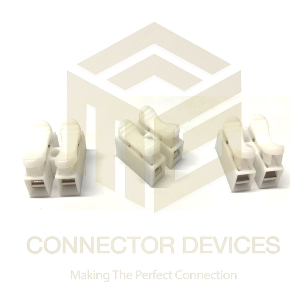 Push Fit Connector - Color: White