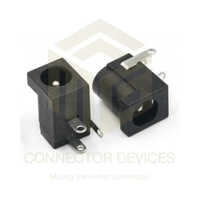 3 Pin Dc Jack - Copper Alloy Plated, Standard Size, Black | 250v Rated Voltage, 3 Amp Current Rating, Ip67, Operating Temperature -25â°c To +70â°c