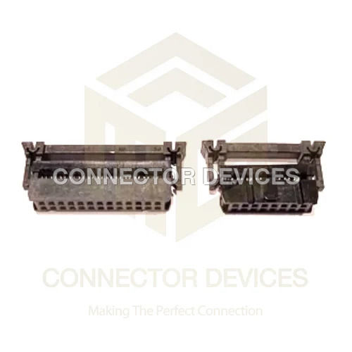 FRC Female Connector - Copper Alloy, 14 Pin & 16 Pin , Rated Voltage 100V, Temperature Range -40Â°C to +110Â°C, Black and Grey Color