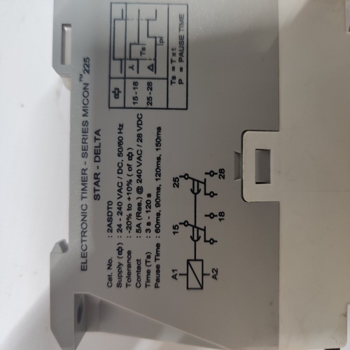 STAR-DELTA 2ASDT0 ELECTRONIC TIMER-SERIES MICON