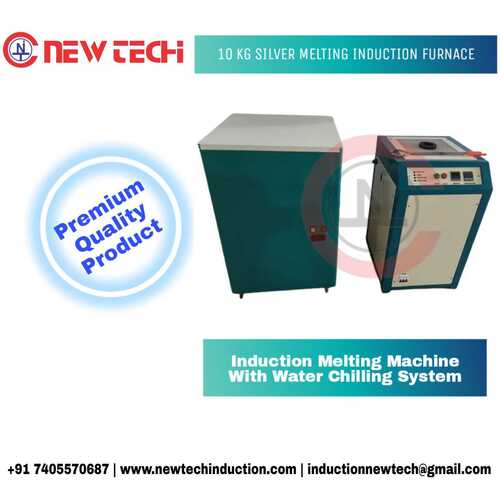 10 KG Induction Silver Melting Furnace