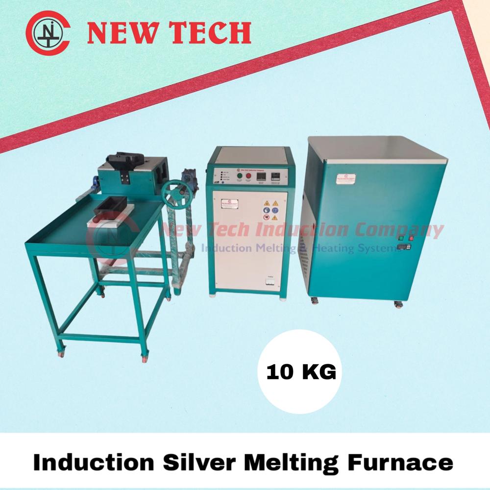 10 KG Induction Silver Melting Furnace