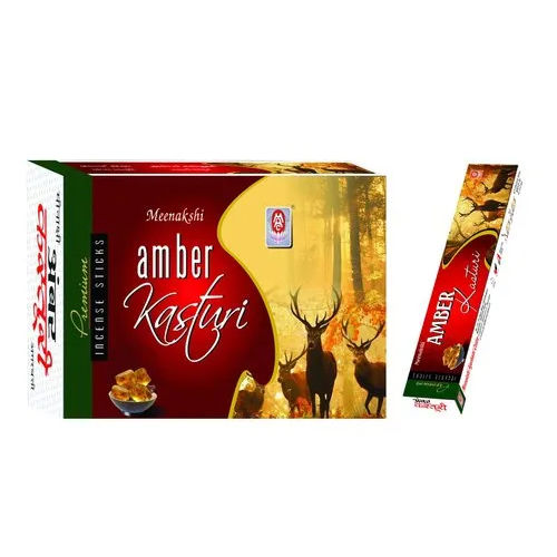 Eco-friendly Ambar Kasturi Incense Sticks