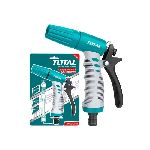 Plastic Trigger Nozzle - Plastic Material | Green-Black-White Color, Ideal for Industrial & Commercial Use