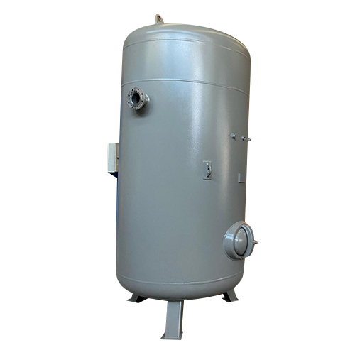 Air Receiver Tank - Mild Steel, 220 Voltage - Lubricated, Blue, New Industrial Usage
