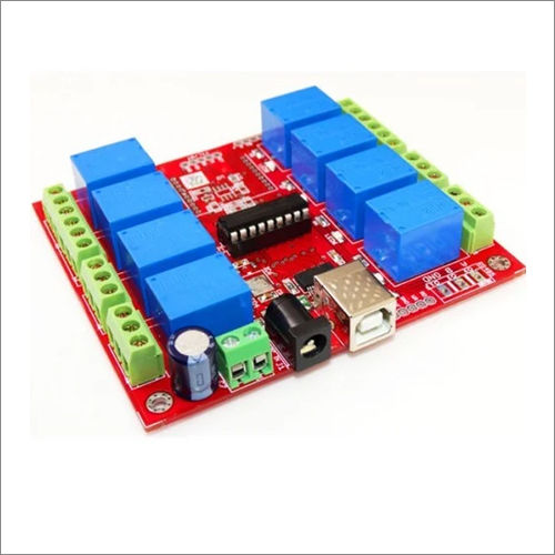 FT245RL USB 8 Channel Relay Board