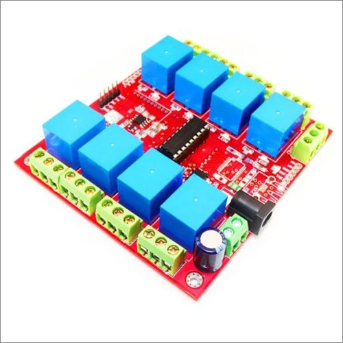 Red Rs485 8 Channel Relay Board