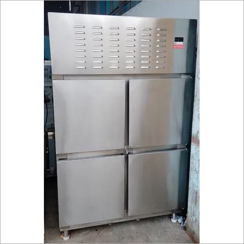 SS 4 Door Vertical Refrigerator