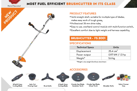 Stihl FS 3001 Brush Cutter