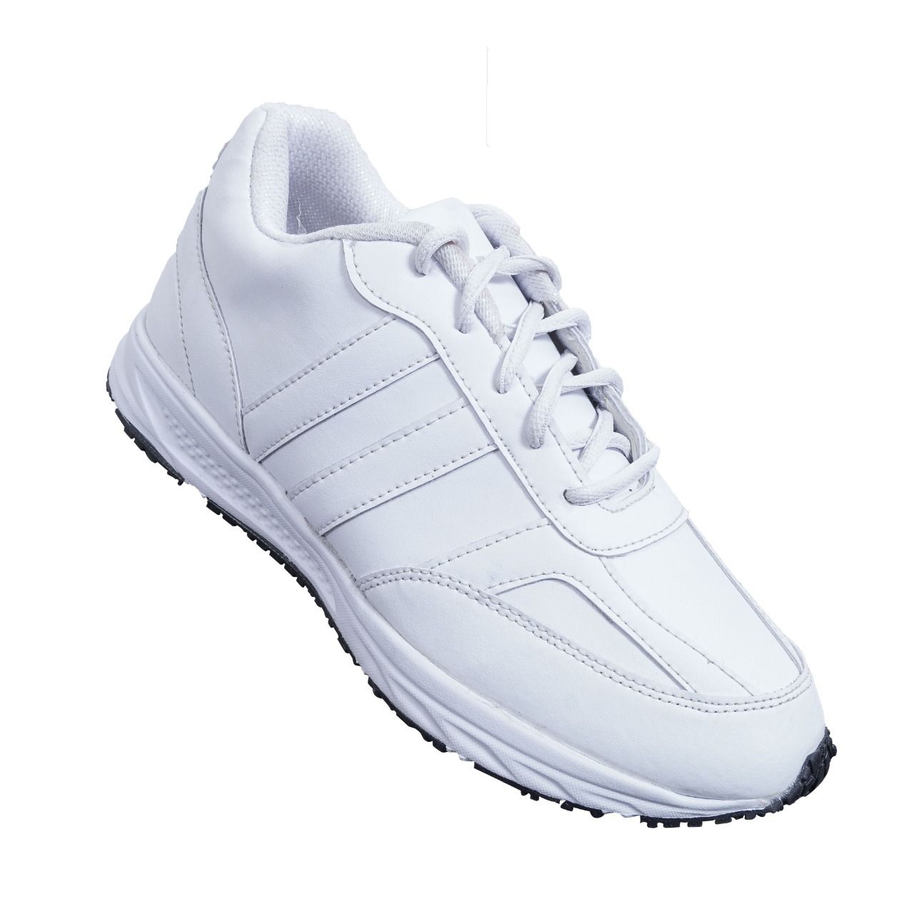 Liberty White Sports Shoes