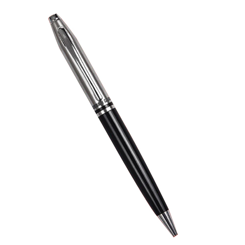 UG-MP14 Verona Metal Pen - Metal, Reusable, Black Color, Box Packaging | High Quality, Modern Style, Writing Use