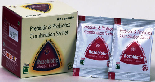 Pre and probiotic ROZOBIOTIC  SACHETS