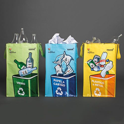 Laminated Material Bopp Waste Collection Recycling Bag