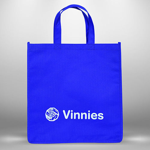 Non Woven Vinnies Screen Printed Bag