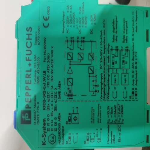 PEPPERL FUCHS KFD2-SR2-EX1.W.LB   SWITCH AMPLIFIER