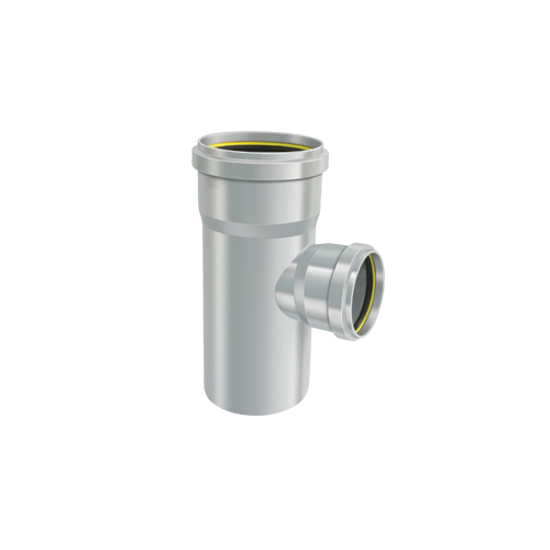 Upvc Reducer Plain Tee - Plastic Material, Square Shape, White Color | Ideal for Reliable Plumbing and Drainage Applications