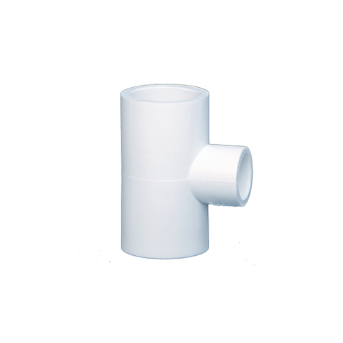 Unbreakable Upvc Reducer Tee - Size 20x15 mm, Square Shape, White Color | Product Type: Reducer Tee, Features Durable Design