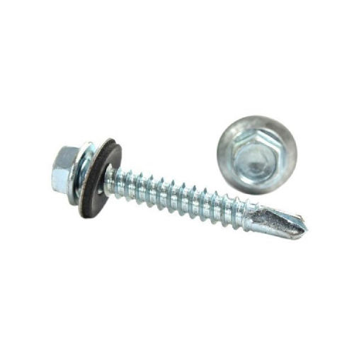 Silver Hex Stainless Steel Screw