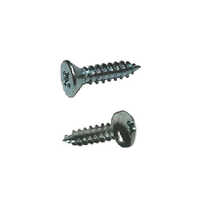 Industrial Self Tapping Screws - Stainless Steel, Different Sizes , Black Polished Finish With Sharp Point For Optimal Thread Engagement