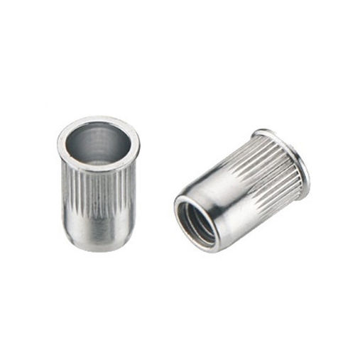 Silver Mild Steel Big Head Insert Nut