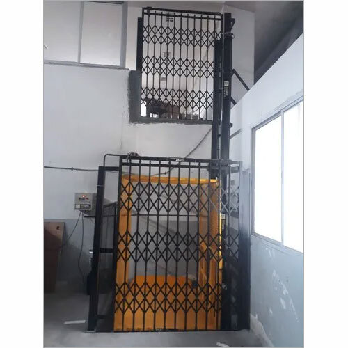 Hydraulic Goods Lift - Stainless Steel, Remote Controlled with Safety Sensor | Electric Power Supply