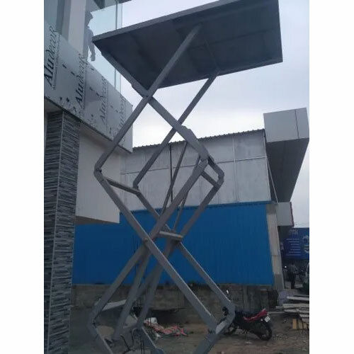 Hydraulic Scissor Lift - Stainless Steel, Electric Power Supply | Safety Sensor, Remote Controller