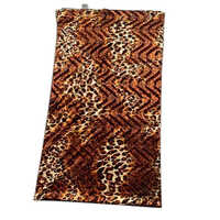 Animal Print Fabric - Bright Lycra, 16 Inch Size, Multicolor Printed Design | Vibrant Animal Motif, Suitable For Fashion And Craft Projects