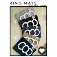 मल्टीकलर रिंग डोर मैट